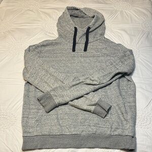 H&M Gray Hooded Sweatshirt